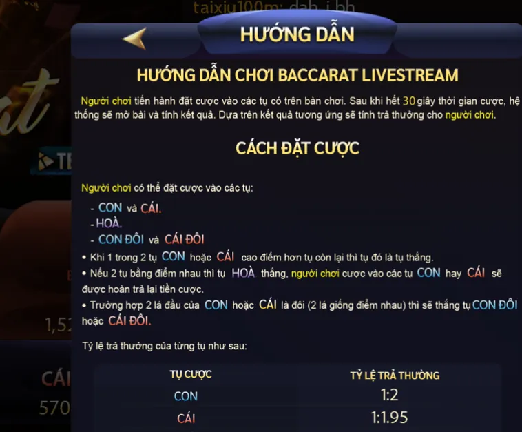 Baccarat Livestream Tại SunWin Nghệ Thuật Cá Cược Thượng Lưu Và Chiến Thuật Đỉnh Cao