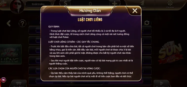 Liêng Tại SunWin Sảnh Bài Tốc Độ Với Những Pha Tố Tất Tay Đầy Kịch Tính