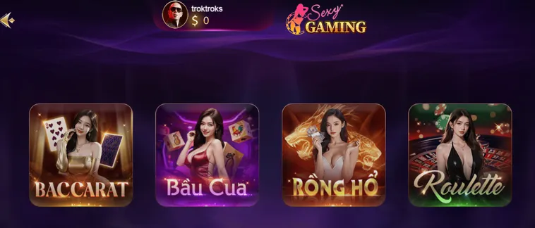 Tận Hưởng Không Gian Casino Đẳng Cấp Với Sexy Gaming Livestream Tại SunWin